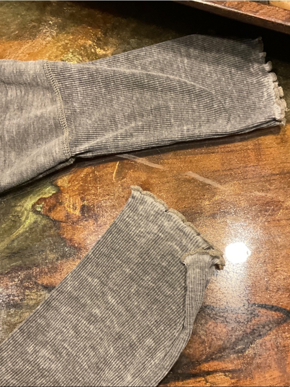 Women's Gray Drawstring Track Pants - Comfortable Joggers - Picture 4 of 6